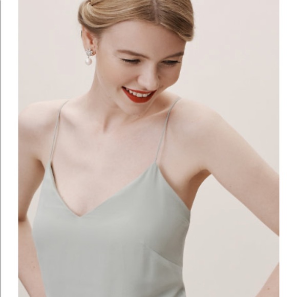 BHLDN mint bridesmaid dress - Picture 2 of 6